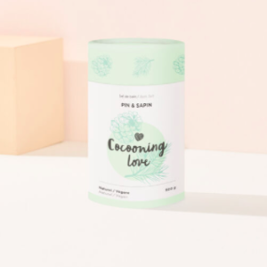 cocooning love sel de bain pin sapin