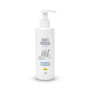 douce mousse dentifrice banane