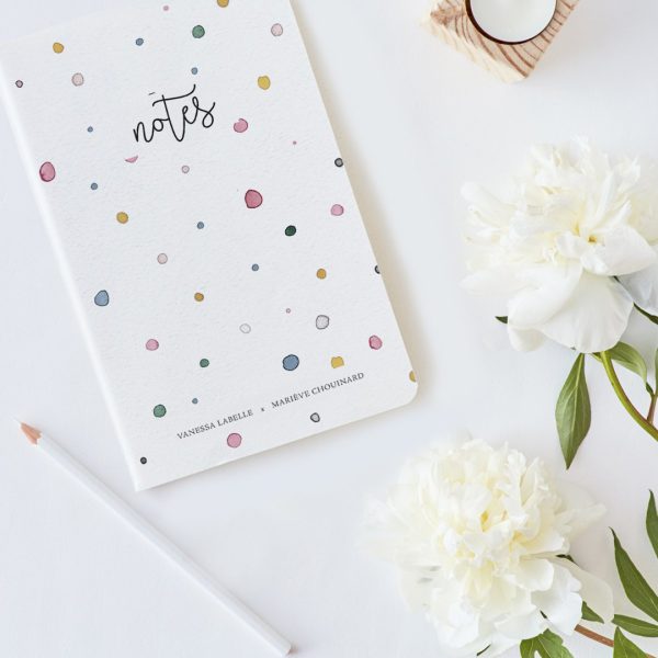 carnet de notes soies couverture pénélope