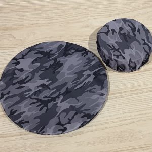 bulle couvre bol armée gris