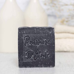 savon charbon noir