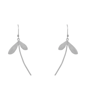 lost and faune boucles d'oreilles samarre argent
