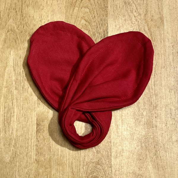 lune créations québécoises accessoire pour chignon rouge
