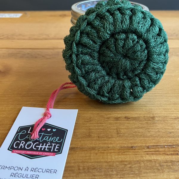 capitaine crochète tampon à récurer forêt