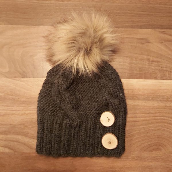 VNor tuque enfant classique noire