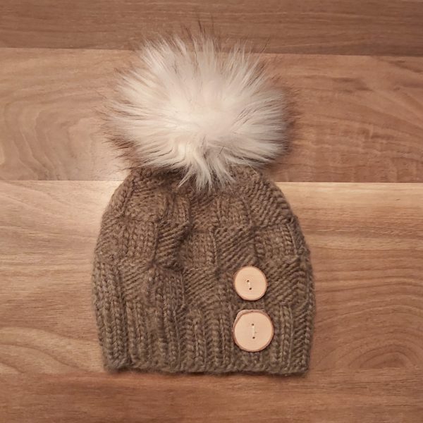 vnor tuque bébé contemporaine brune