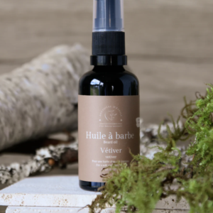 savonnerie poussière d'étoile huile à barbe vétiver
