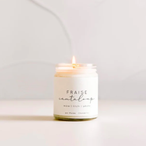marée chandelle 270 ml fraise cantaloup