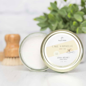 poussière d'étoile Cake vaisselle en pot zéro déchet Citron