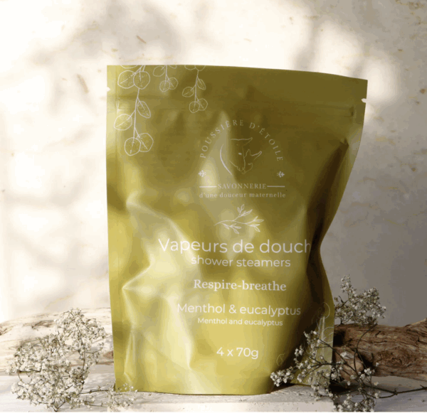poussière d'étoile Vapeurs de douche eucalyptus et menthol