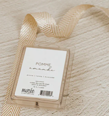 marée pastilles pomme amande