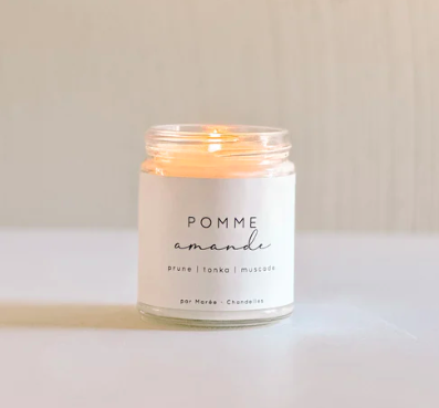 MARÉE - CHANDELLES CHANDELLE DE SOYA - pomme amande