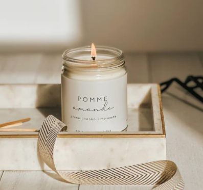 MARÉE - CHANDELLES CHANDELLE DE SOYA - pomme amande