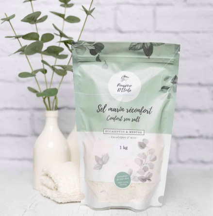 poussière d'étoile sels marins eucalyptus et menthe 1 kg