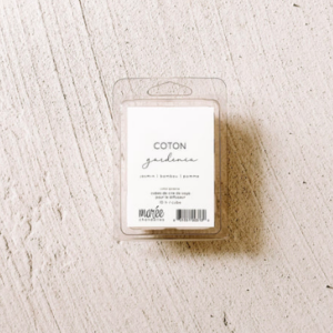 marée chandelle PASTILLES DE CIRE DE SOYA POUR DIFFUSEUR coton gardénia