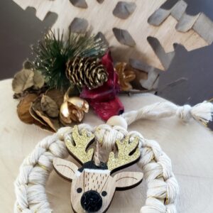 création CR ornement père noel