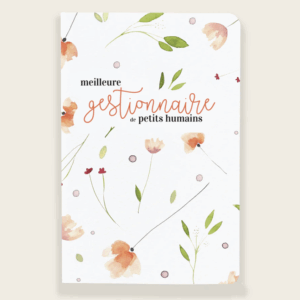 soies petit carnet de notes Meilleure gestionnaire de petits humains