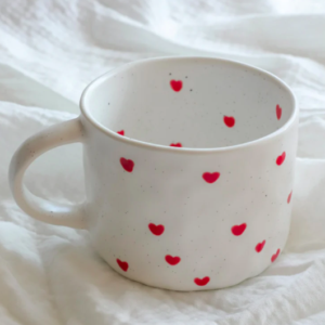 moi d'abord tasse petits coeurs minimalistes