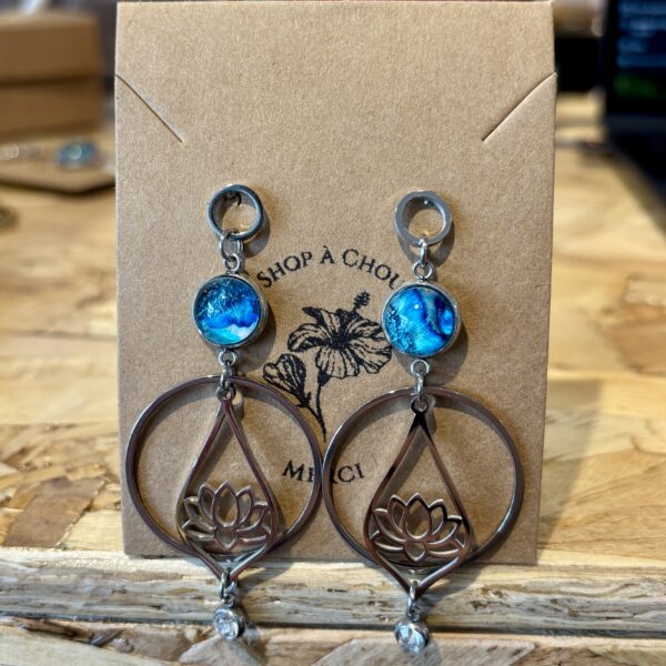 la shop à choupi boucles d'oreilles lotus