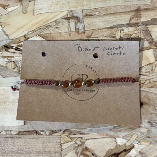 création CR bracelet