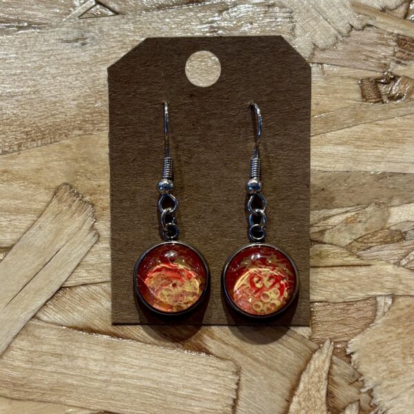 sachat création boucles d'oreilles médium