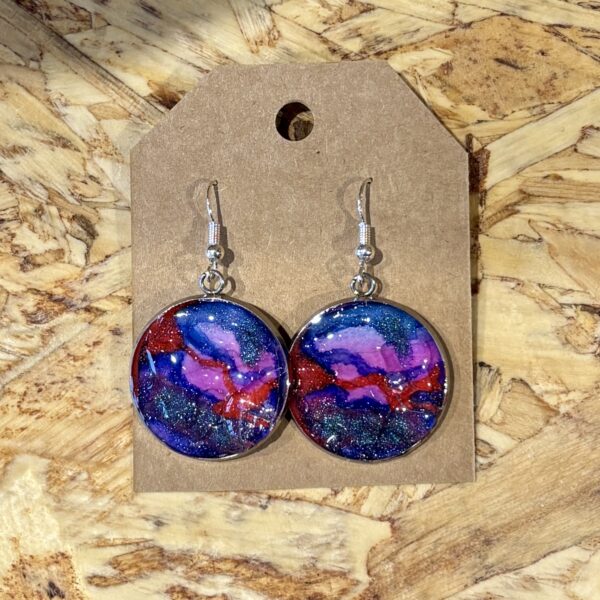 sachat création grandes boucles d'oreilles