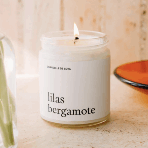 maree chandelle lilas bergamote