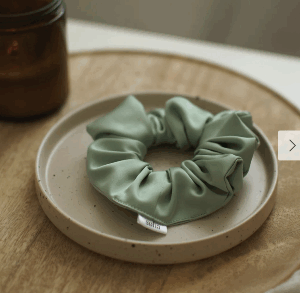 choucou satin vert tendre soha & co