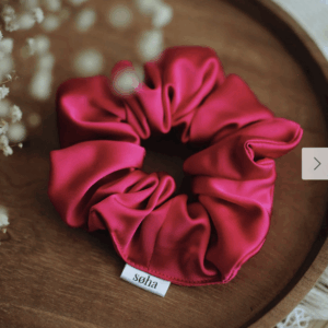 CHOUCHOU EN SATIN - MAGENTA - Soha & Co.