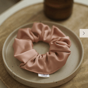 CHOUCHOU EN SATIN - PEACHY soha et co