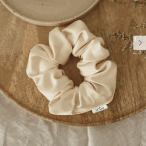 CHOUCHOU EN SATIN - VANILLE - Soha & Co.