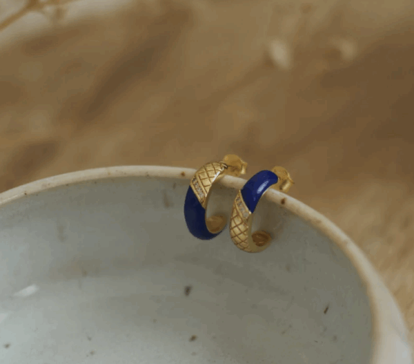 BOUCLES D'OREILLES MILOS - VERMEIL soha & co
