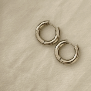 BOUCLES D'OREILLES BOLD HOOPS 18 MM soha & co