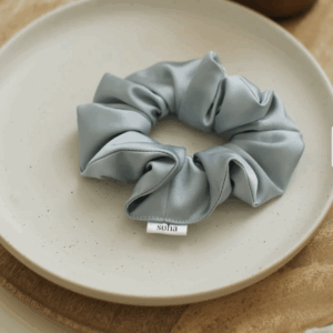CHOUCHOU EN SATIN - soft blue soha et co