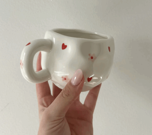 moi d'abord tasse amour florissant
