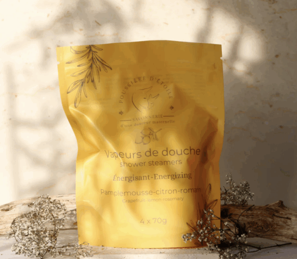 poussière d'étoile Vapeurs de douche Énergisant-Pamplemousse, citron & romarin