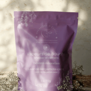 poussière d'étoile Vapeurs de douche Détente-Lavande, bergamote & cèdre