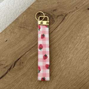 alarocque design Porte-clés | Bracelet | Carreauté et fraises