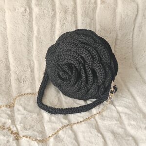 Felidae Handbags sac rose noire