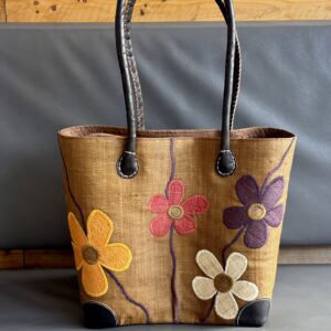 out of Africa sac/panier fleurs