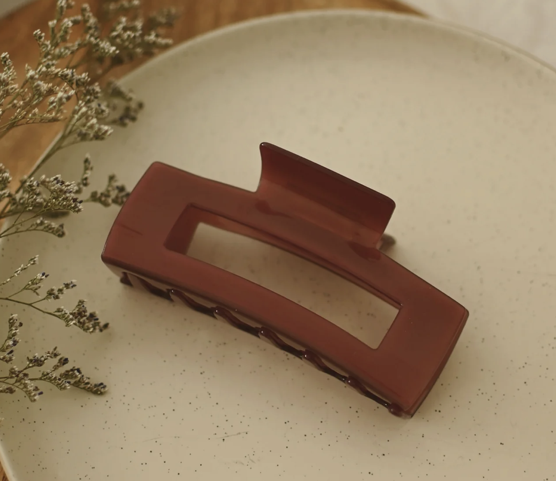 Soha & Co pince xl aubergine