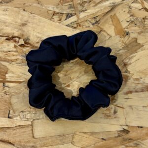 lune créations québécoises chouchou satin noir