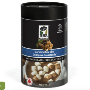 chocolat chaud guimauve terra café