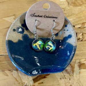 sachat création boucles d'oreilles