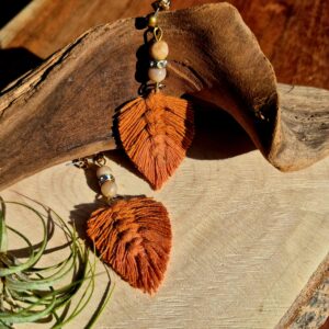 création CR boucles d'oreilles