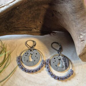 création CR boucles d'oreilles