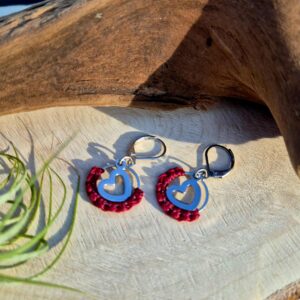 création CR boucles d'oreilles