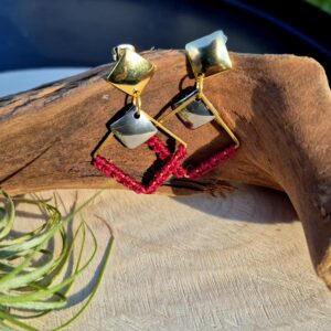 création CR boucles d'oreilles