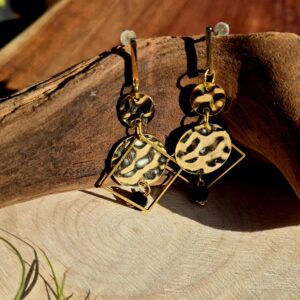 création CR boucles d'oreilles