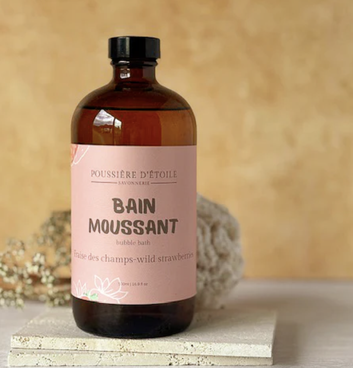 poussière d'étoile bain moussant